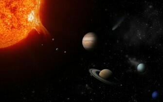 Desktop Wallpaper Solar System Background