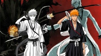 And Hollow Ichigo Bleach Wallpaper Image