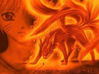 Fox Nine Tails Naruto Desktop Wallpaper Full Size