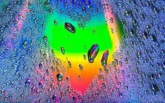 Rainbow Heart Wallpaper