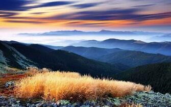 Over The Mountains Mac Wallpaper