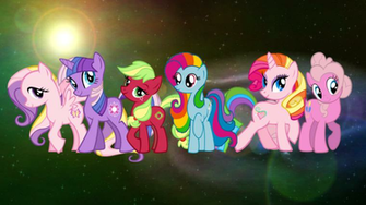 Pony Space Wallpaper Mane G3 Version By Morningstar On