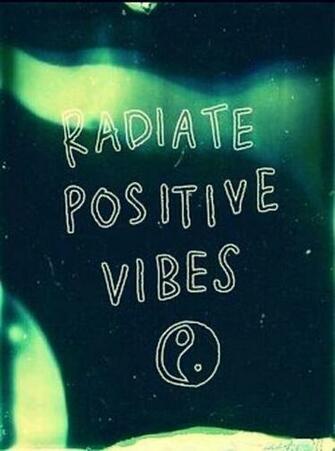 Radiate Positive Vibes iPhone Wallpaper