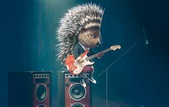 Wallpaper Guitar Movie Sing Zveroboy A Porcupine Image For