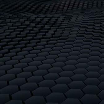 Wavy Hexagon Floor 3d iPad Wallpaper iPhone