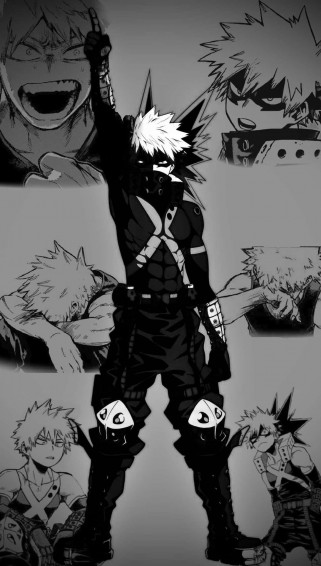 Bakugo Manga Standing Wallpaper