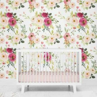 Franny S Farmhouse Floral Removable Wallpaper Artofit
