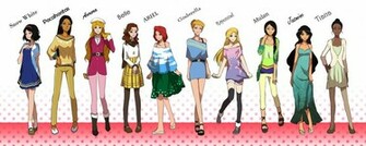 Disney Princess Image Modern Day Princesses HD Wallpaper And