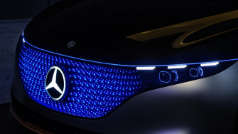 Mercedes Benz Vision Eqs 4k Wallpaper HD Car