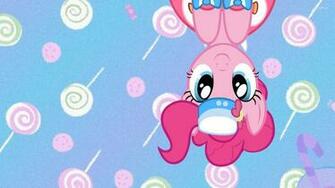 Upside Down Pinkie Pie From My Little Pony Wallpaper Cartoon