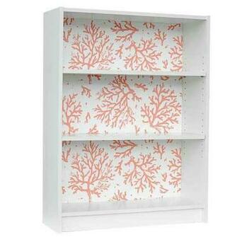 Wallpaper Back Of Bookcase Diy Furniture