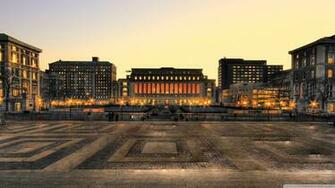 Butler Library Columbia University New York 4k HD Desktop