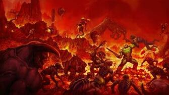 Doom Computer Wallpaper Desktop Background