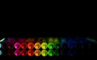 Neon Crayons Wallpaper And Image