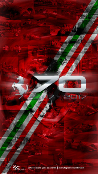 Formulagrafica iPhone Wallpaper Scuderia Ferrari Anniversary