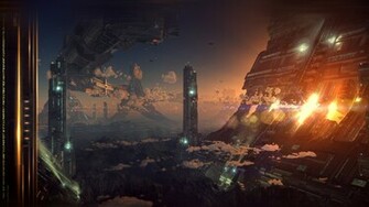Futuristic City Wallpaper