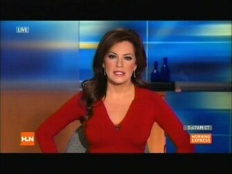 Cnn Presenter Robin Meade Red Carpet