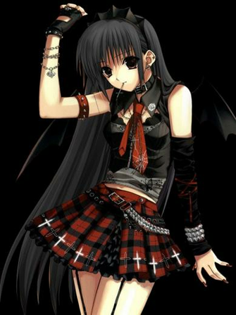 Anime Vampire Gothic Girl By Aryamaiy