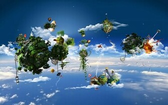 Strictly Wallpaper Imaginary Worlds