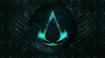 Assassin S Creed Valhalla 4k Logo Wallpaper Syanart Station