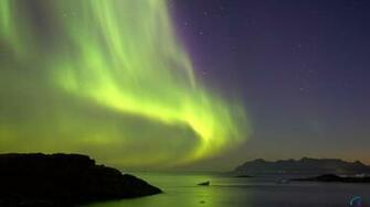 Wallpaper Northern Lights In East Greenland X Desktop