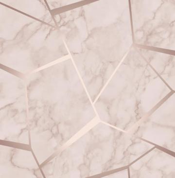 Fractal Geometric Marble Wallpaper Rose Gold Fd42264 Sales
