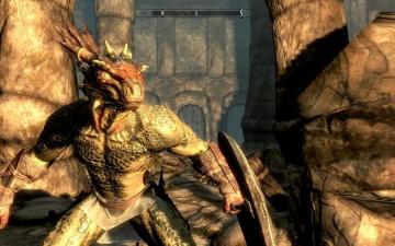 Skyrim Argonian By Giuseppedirosso