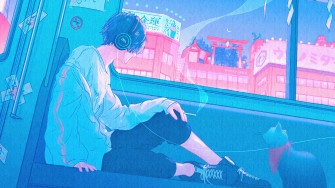 Anime Boy Smoking With Cat Wallpaper 4k 950h