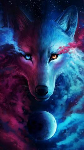 3d iPhone Wallpaper HD Cool Wolf
