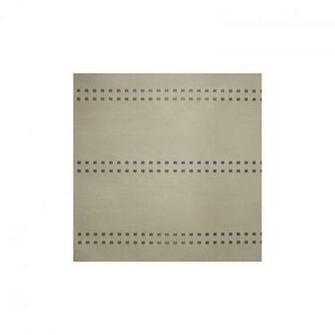 H Studs Stripes Horizontal Nickel On Affluent Ash Suede