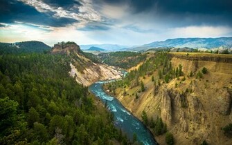 Grand Canyon Of The Yellowstone Wallpaper HD