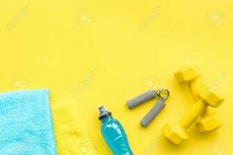 Equipment For Sport Exercise Fitness Background