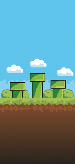 Pixel Game Phone Wallpaper