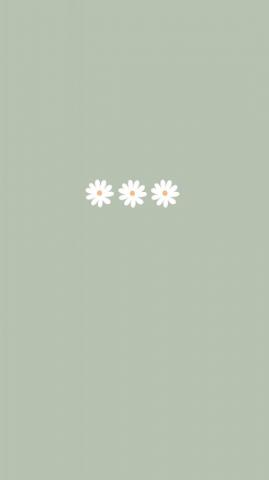 On Hi iPhone Wallpaper Green Cute Simple