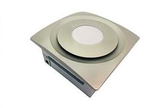 Aero Pure Ap 90h Sl G6 Sn Slim Fit Bathroom Fan With 13w Led 2700k