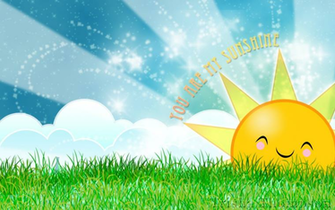 You Are My Sunshine By Bluehairedfairy