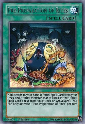 Pre Preparation Of Rites Yugioh Ocg By Yeidenex