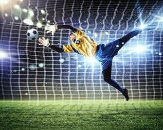 Football Goalkeeper Wall Mural Photo Wallpaper By