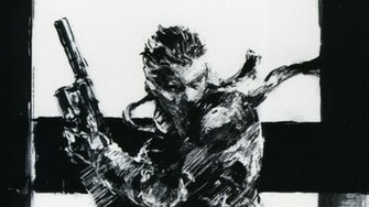 Snakes Metal Gear Solid Snake Artwork HD Wallpaper