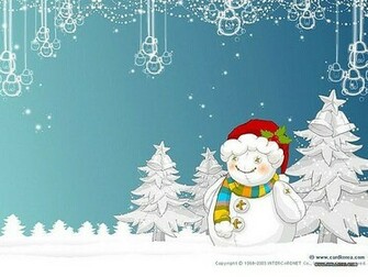 White Wallpaper Christmas