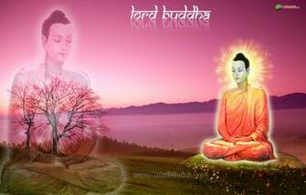 Lord Buddha Wallpaper Image Purple
