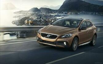 Volvo V40 Cross Country Widescreen Exotic Car Wallpaper