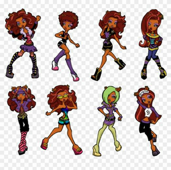 Rainy Day Monster High Dolls Clawdeen Wolf Cartoon