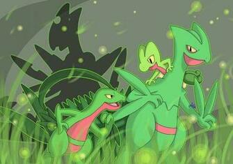 Day Challenge Favourite Starter Treecko Grovyle