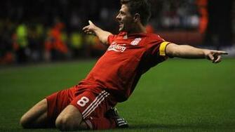 Steven Gerrard Football Players HD Wallpaper Of