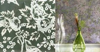 Anna French Wild Flora Songbirds Silver Sonnw068 Wallpaper