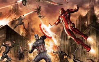 Captain America Civil War Marvel Superhero Action Fighting 1cacw