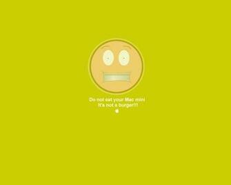 Apple Wallpaper Mini Mac Desktop Funny Background On
