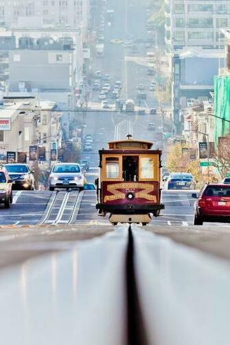 Street San Francisco iPhone 4s Wallpaper