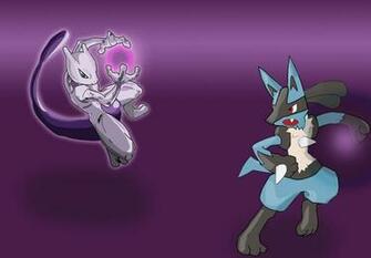 Lucario Vs Mewtwo Wallpaper Image Pictures Becuo
